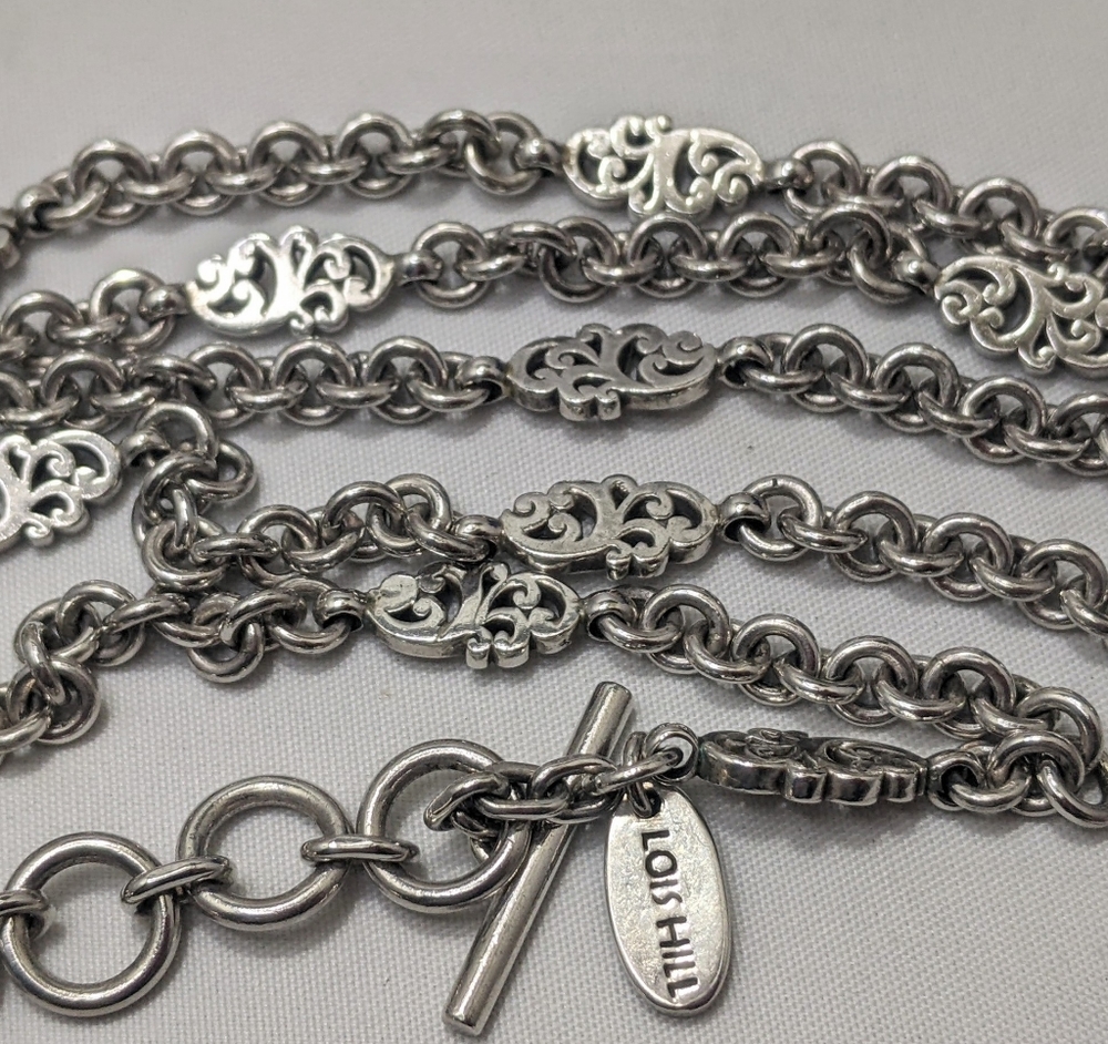 SOLD Sterling Lois Hill Necklace